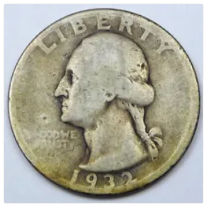 1932 D US Quarter