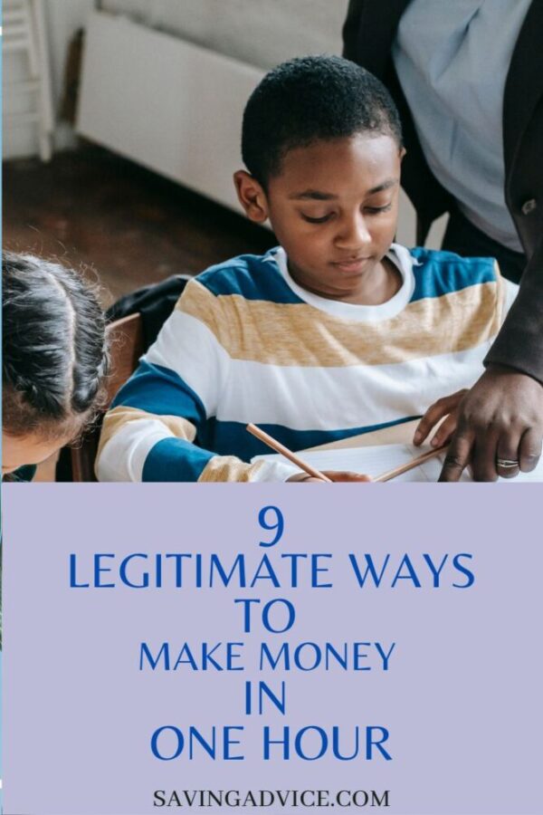 Nine Legitimate Ways to Make Money in One Hour Blog