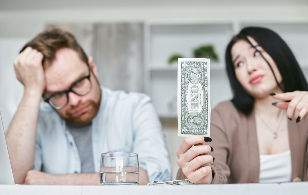 Signs you're financially incompatible with your partner