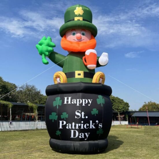 St Patricks Day Inflatables Outdoor Decorations