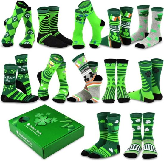 St. Patrick's Day socks