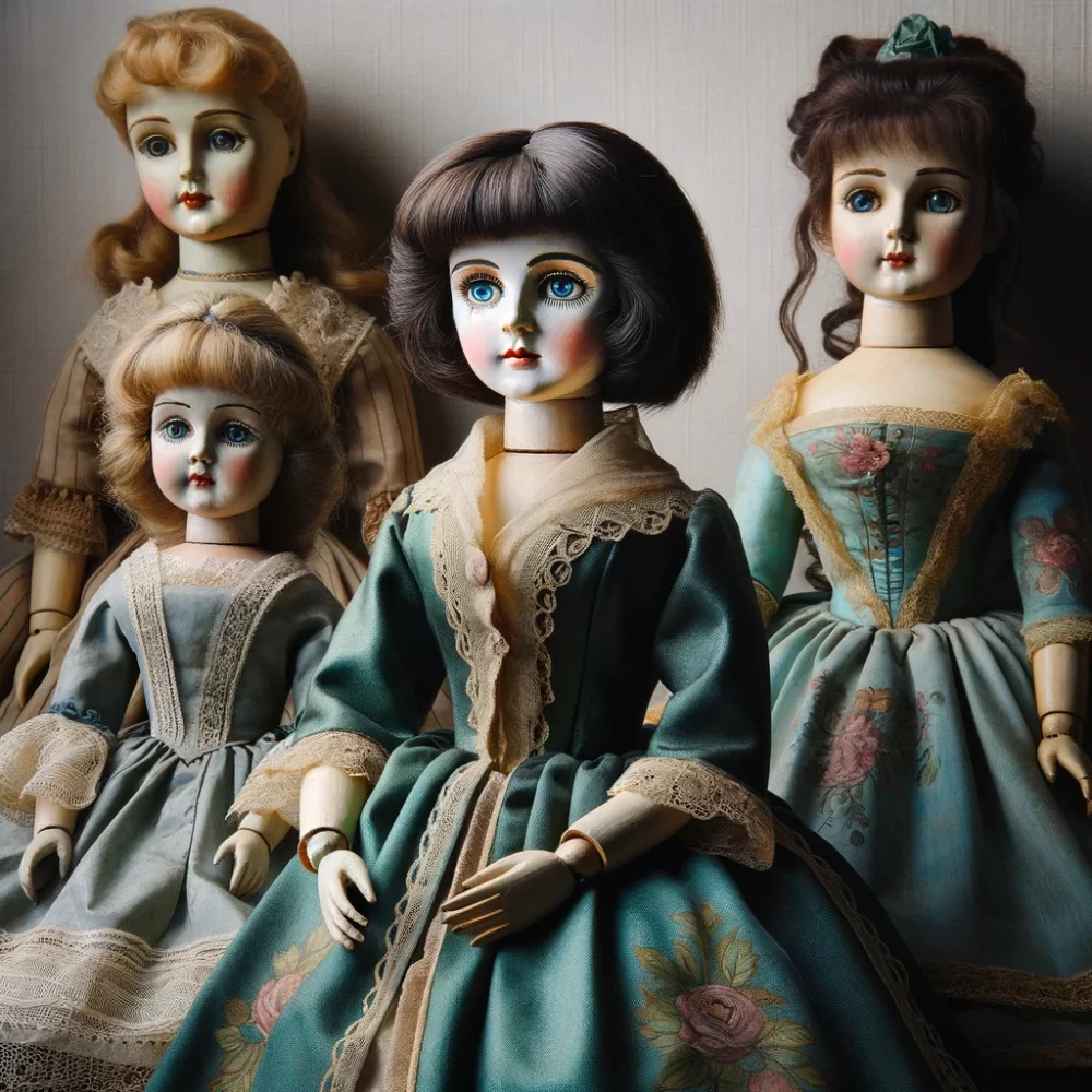 Papier-Mâché dolls