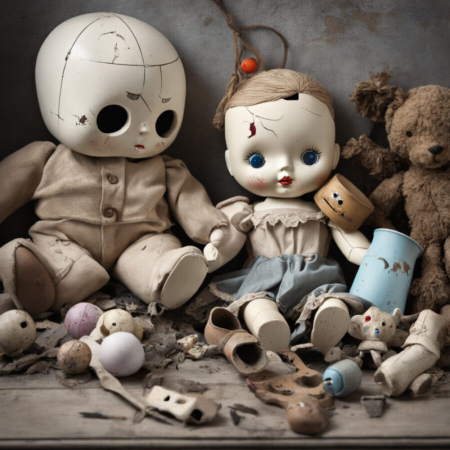 creepy toys