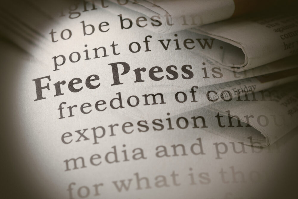 freedom of press