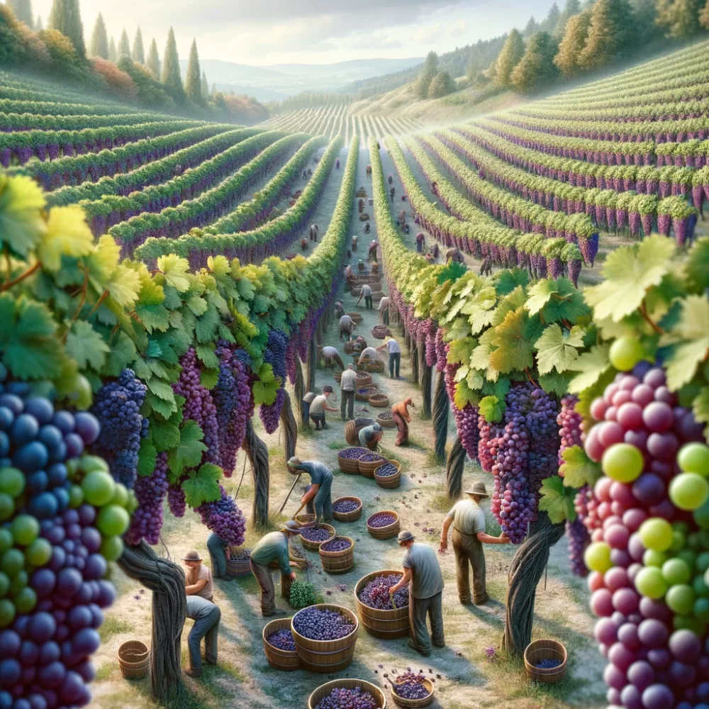Entire Grape Harvest