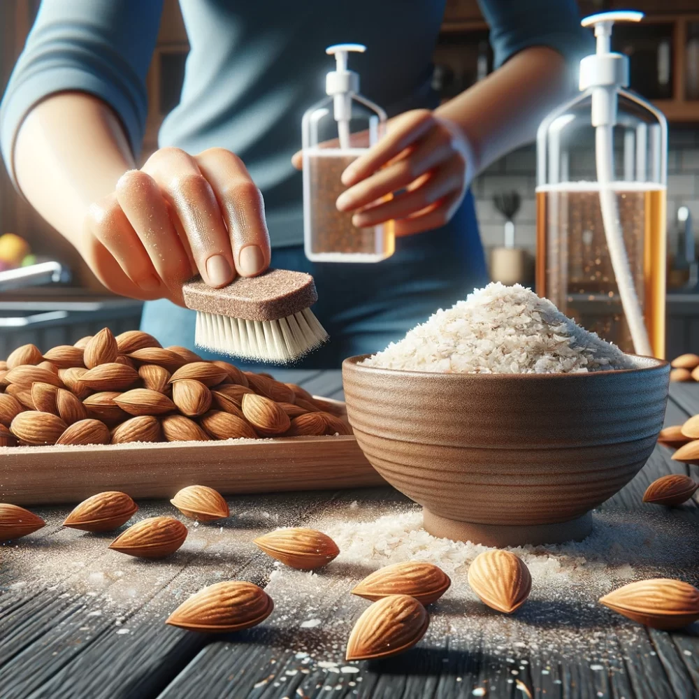 Almond Shells: Abrasive Cleaners