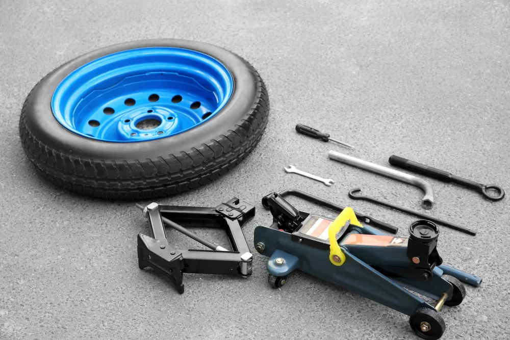Spare Tire and Tools