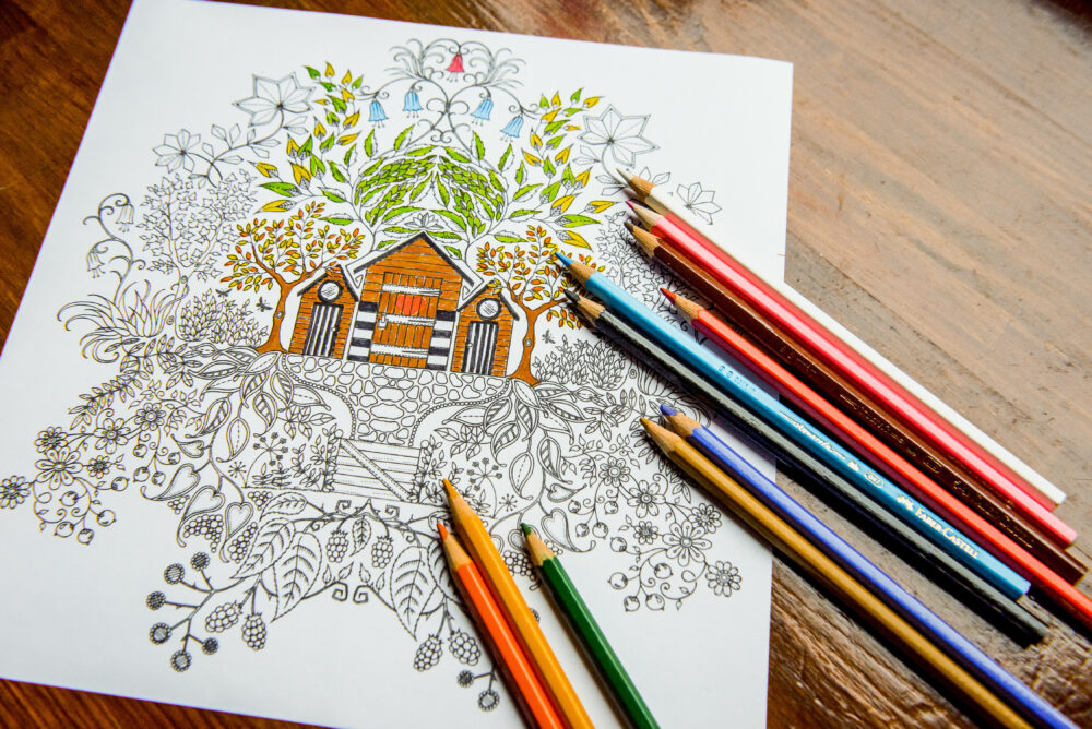 4. Coloring Books for Adults