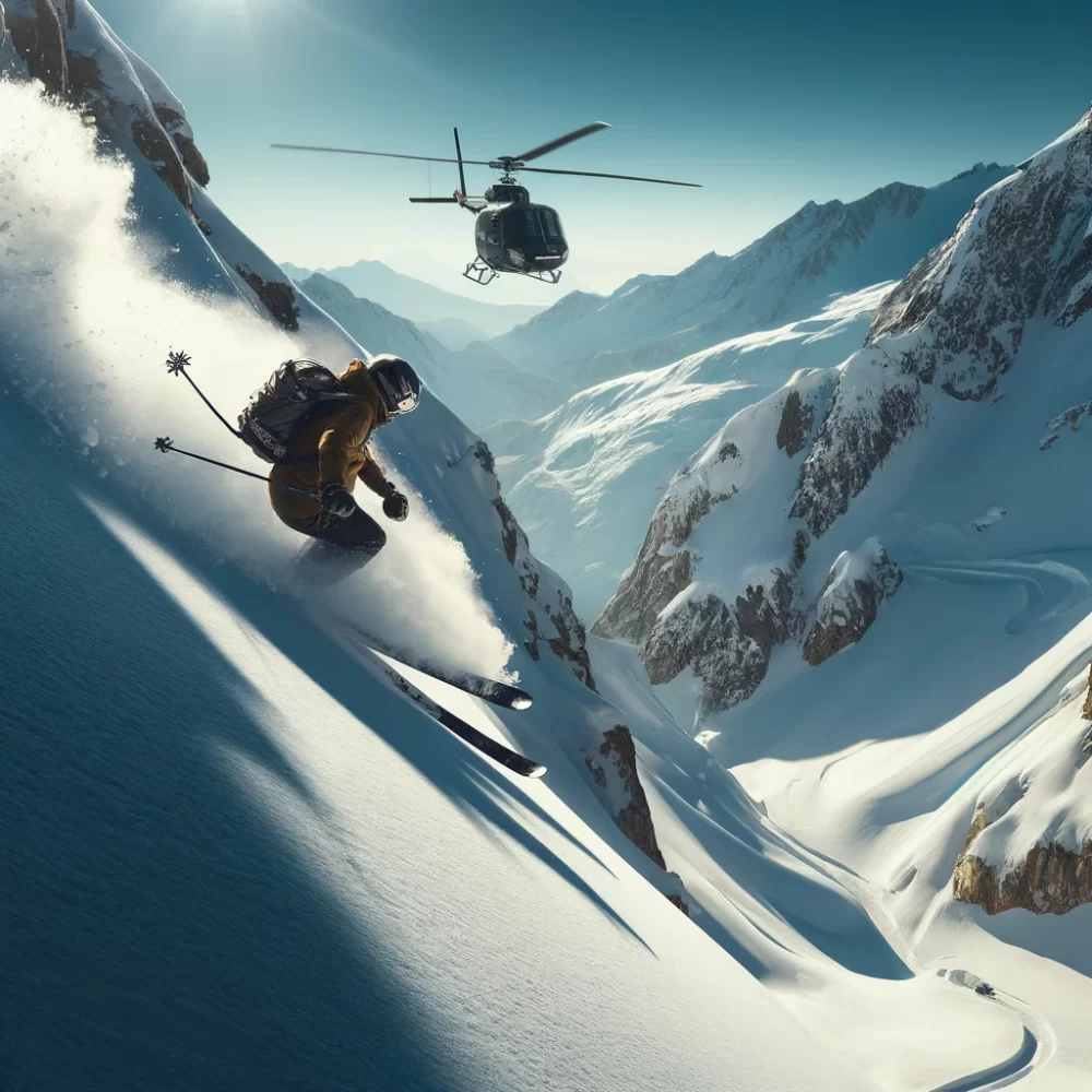 Heli-Skiing