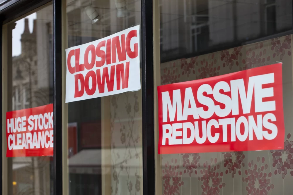 Local Businesses Closing Down
