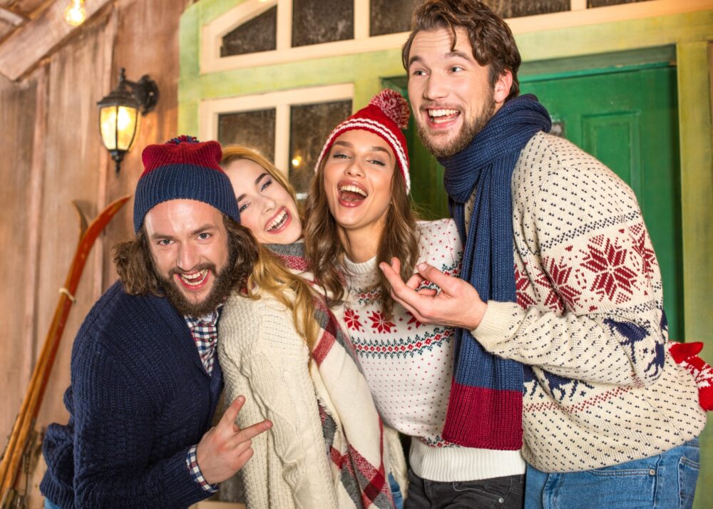 Caroling Door-to-Door