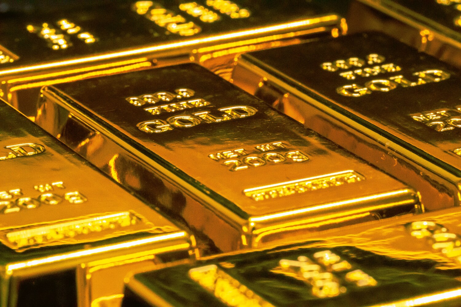 bricks of gold