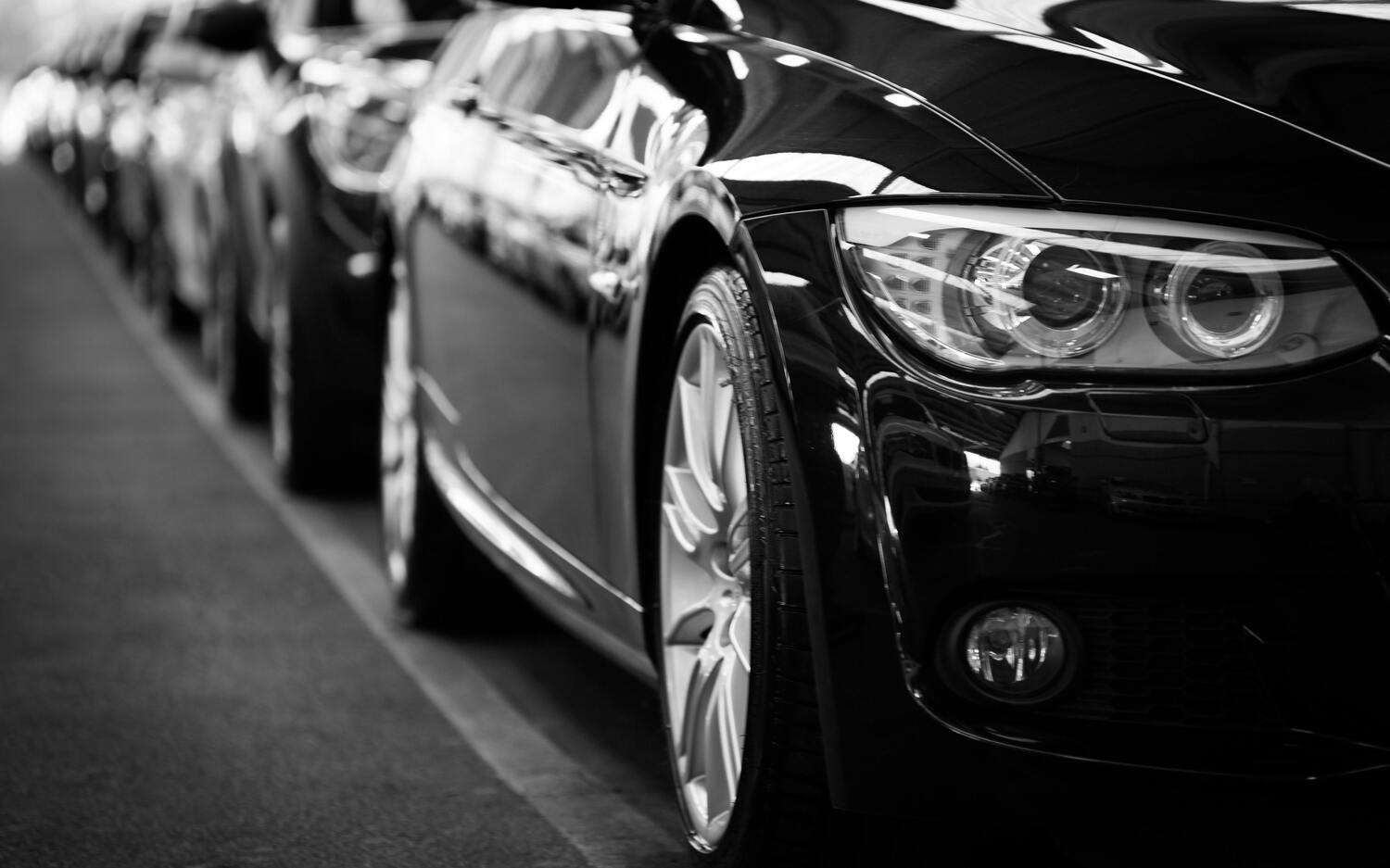 line of cars