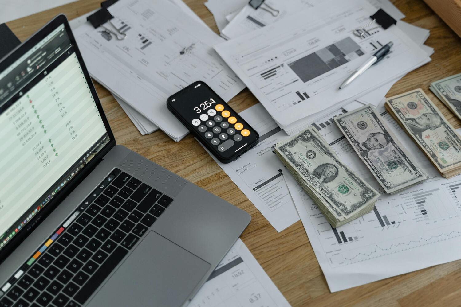 pile of bills, utility pills, paying utility bills