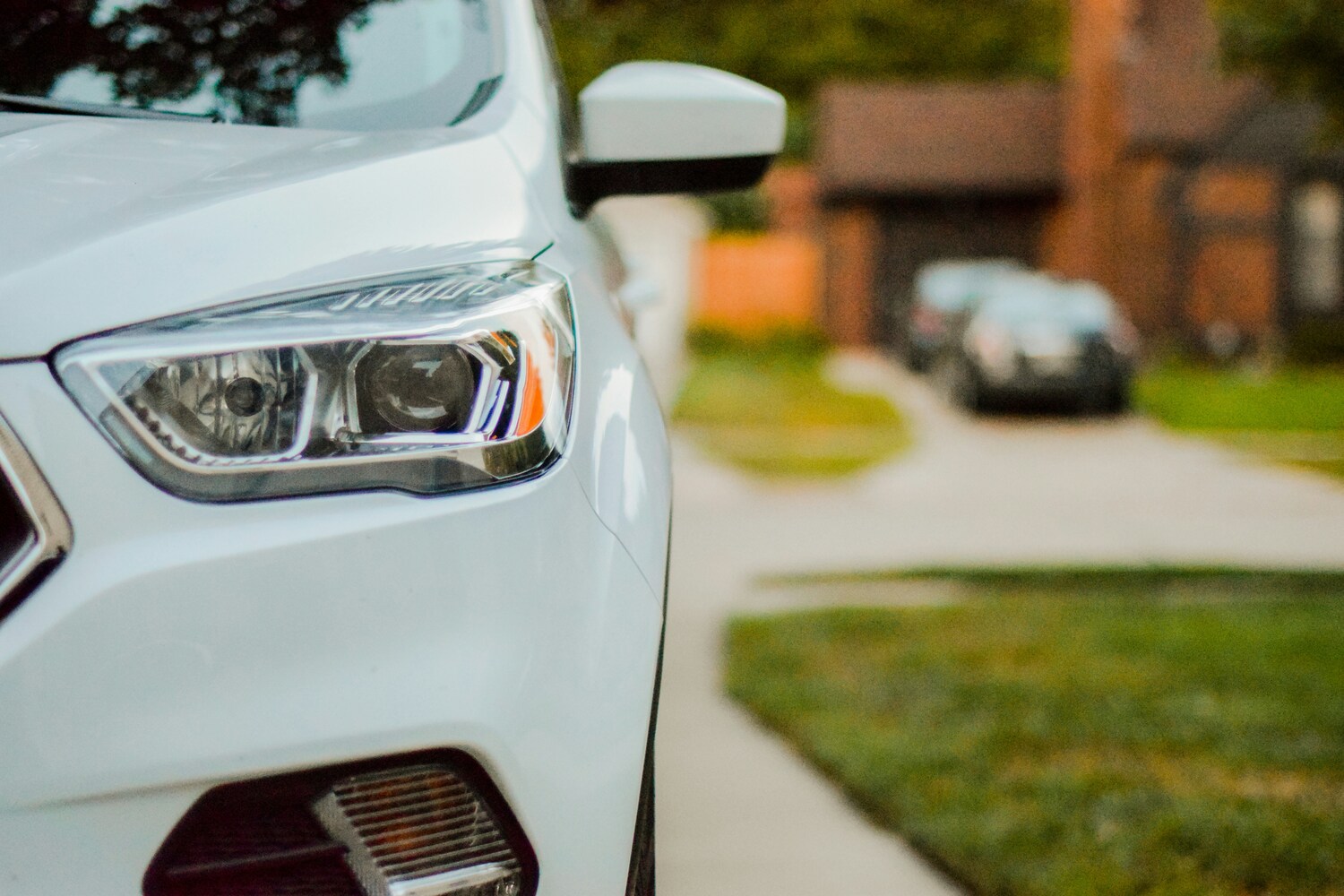 front of car, automobile, car insurance