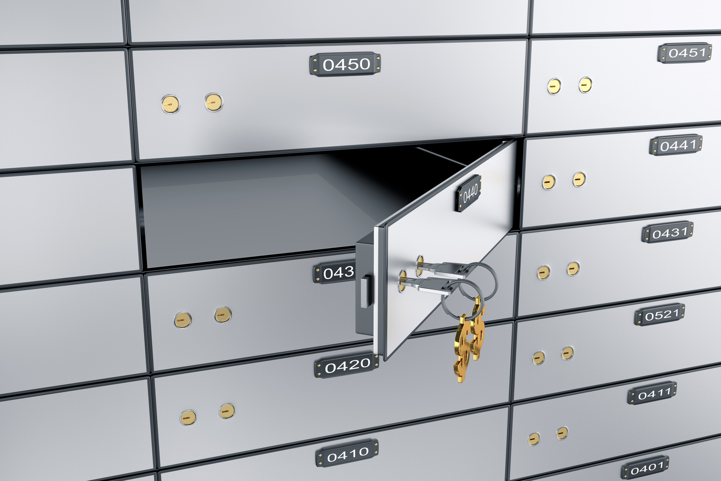 retirement safe deposit box