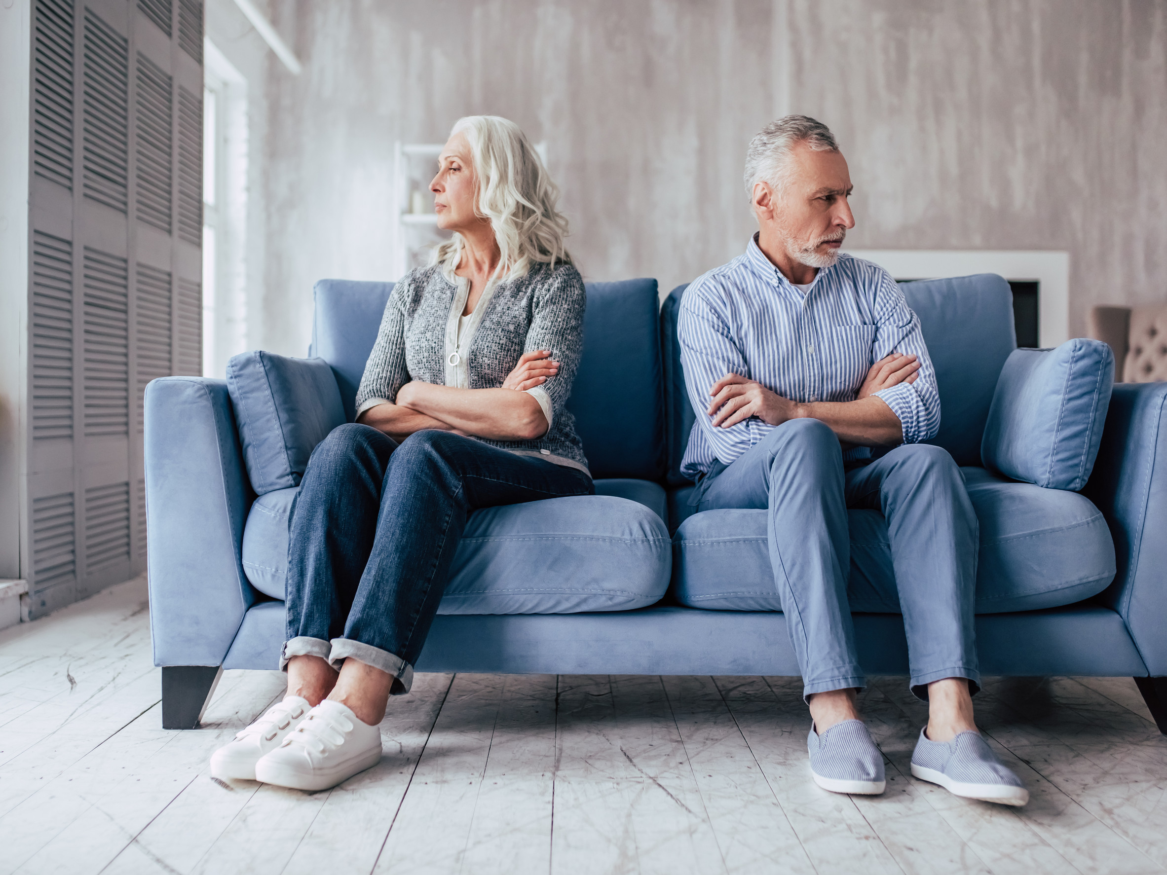 Boomer couples splitting up in retirement