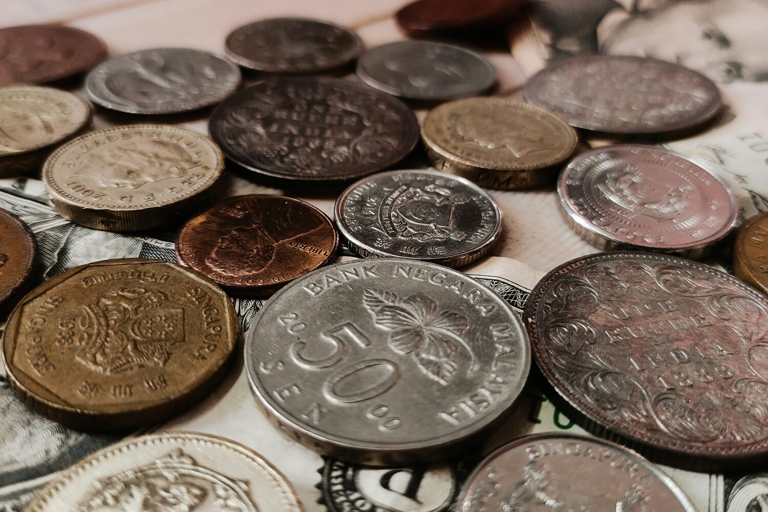 hobbies, vintage coin collecting