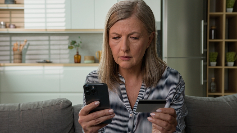 credit card debt senior