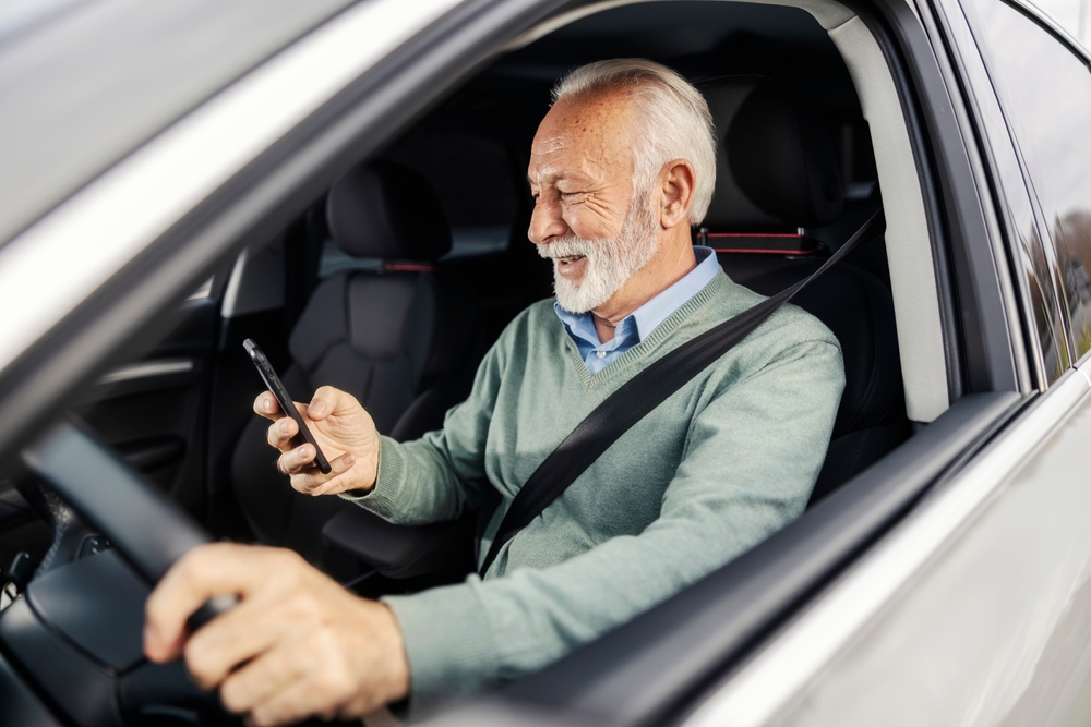 senior rideshare driver gig work