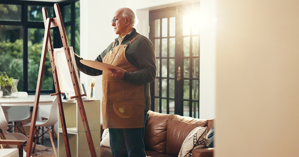 empty nester turning painting hobby into income