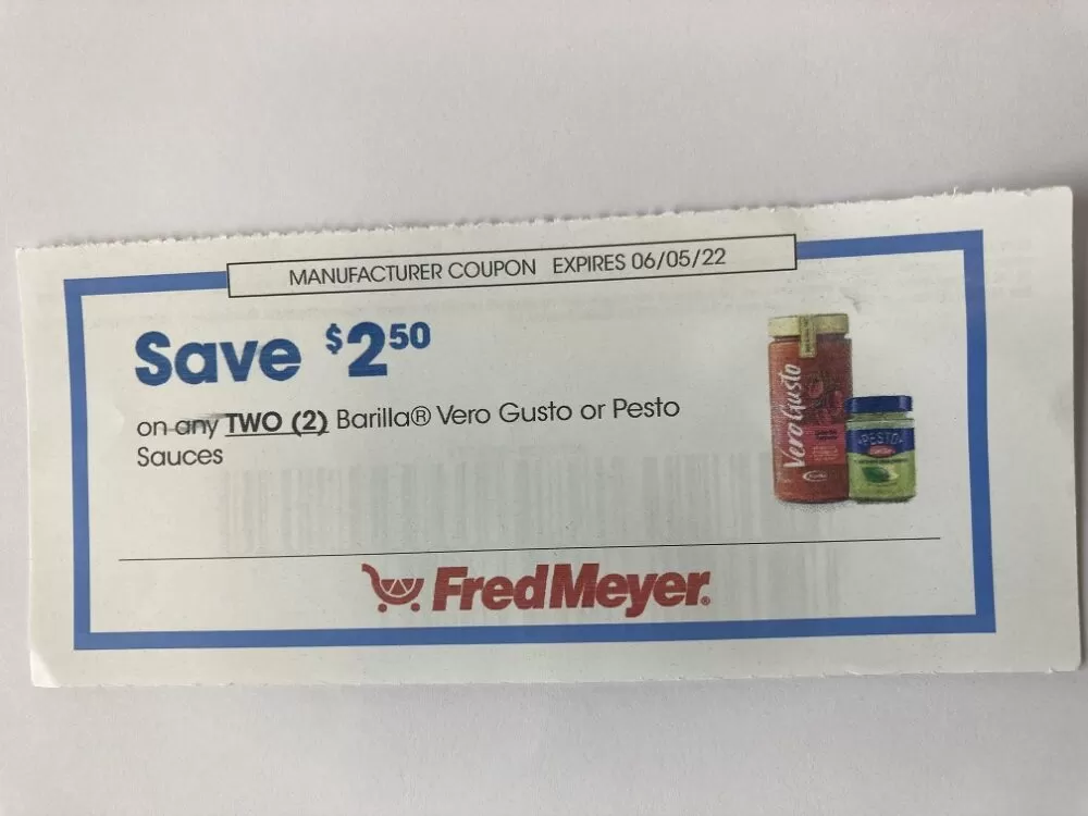 Fred Meyer Coupon Example