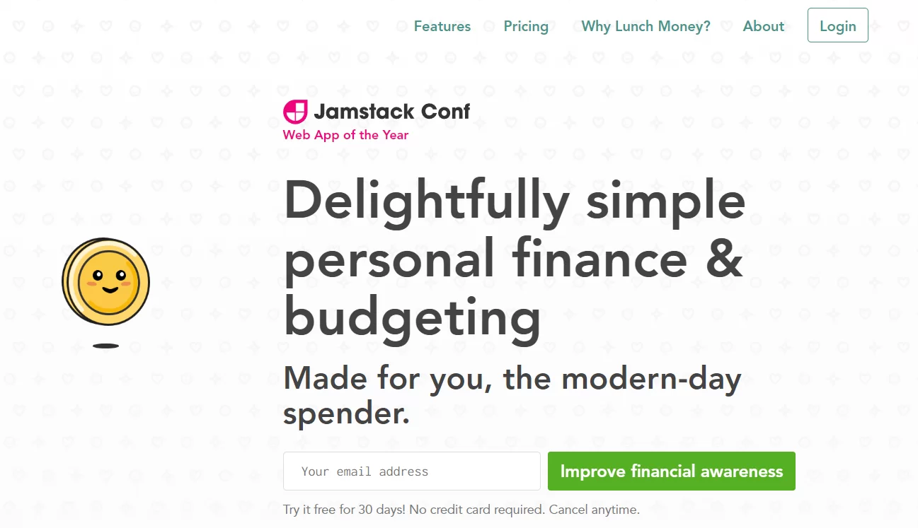 Lunch money screenshot