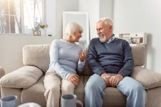 conversation using common Boomer phrases